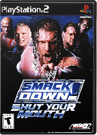 WWE Smackdown Shut Your Mouth JP Playstation 2 JP box art